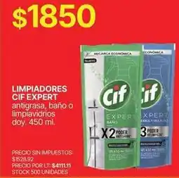 Supermercados Vea Cif - limpiaodores expert oferta