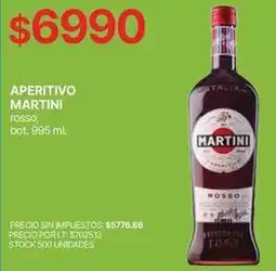 Supermercados Vea Martini - aperitivo martini oferta