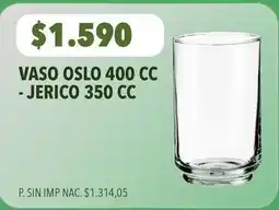 Supermercados Vea Oslo - vaso oslo 400 cc - jerico 350 cc oferta
