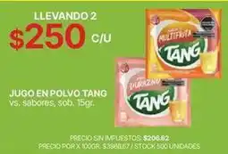 Supermercados Vea Tang - jugo en polvo oferta