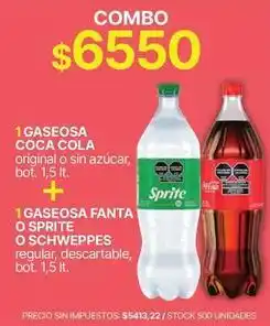 Supermercados Vea Coca cola - gaseosa coca cola, fanta o sprite oferta
