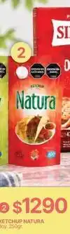 Supermercados Vea Natura - ketchup oferta