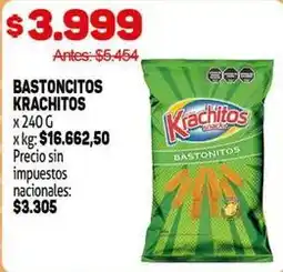 Makro Krachitos - bastoncitos krachitos oferta