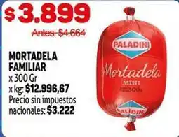 Makro Paladini - mortadela familiar oferta