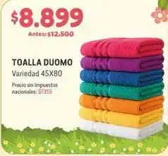 Makro Variedad - toalla duomo oferta