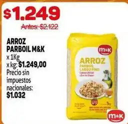 Makro M&k - arroz parboil oferta