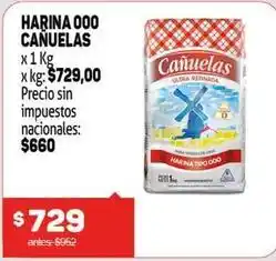 Makro Cañuelas - harina 000 oferta