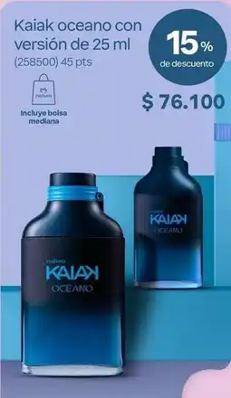 Natura Natura - kaiak oceano con versión de 25 ml (258500) oferta