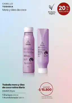 Natura Natura - tododia mora y óleo de coco rutina diaria oferta