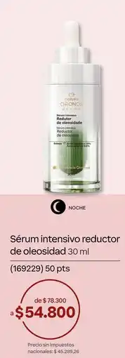 Natura Natura - sérum intensivo reductor de oleosidad 30 ml (169229) oferta