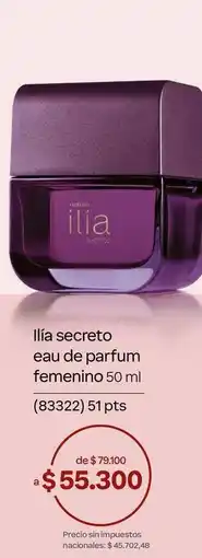 Natura Natura - ilia secreto eau de parfum femenino 50 ml (83322) oferta
