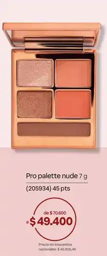 Natura Pro - palette nude 7g (205934) oferta