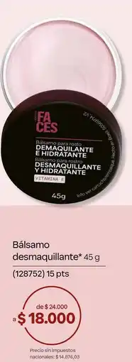 Natura Brasil - bálsamo desmaquillante oferta