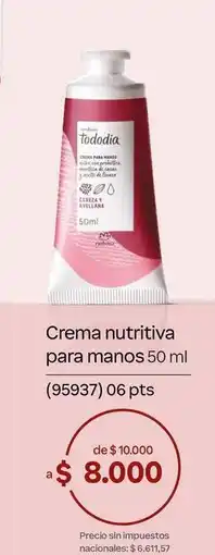 Natura Natura - crema nutritiva para manos 50 ml (95937) oferta