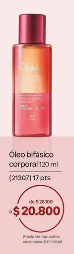 Natura Natura - óleo bifásico corporal 120 ml (21307) oferta