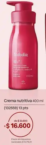 Natura Natura - crema nutritiva 400 ml (132559) oferta