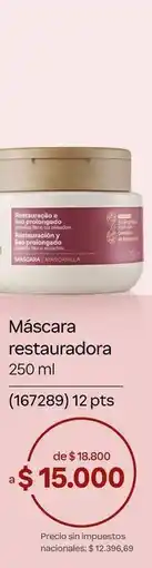 Natura Máscara restauradora oferta