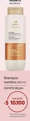 Natura Natura - shampoo nutritivo 300 ml oferta