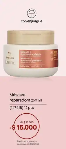 Natura Natura - máscara reparadora 250 ml (147418) oferta