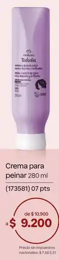 Natura Natura - crema para peinar 280 ml oferta