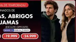 Disco Camperas, abrigos y pijamas oferta