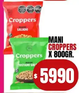 Supermercados Mariano Max Croppers mani oferta