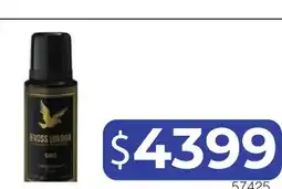 Masivos Bross london deodorant gold oferta