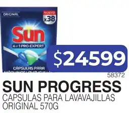 Masivos Sun progress capsulas para lavavajillas original oferta