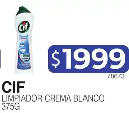 Masivos Cif limpiador crema blanco oferta