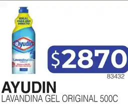 Masivos Ayudin lavandina gel original oferta