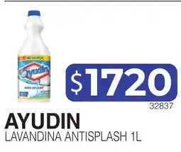 Masivos Ayudin lavandina antisplash 1l oferta
