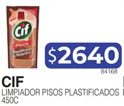 Masivos Cif limpiador pisos plastificados oferta