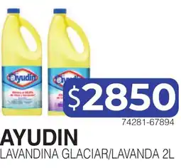 Masivos Ayudin lavandina glacial/lavanda oferta