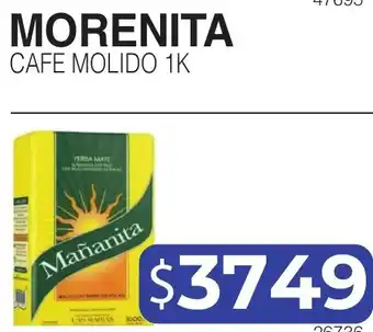 Morenita cafe molido