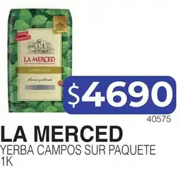 Masivos La merced yerba campos sur paquete oferta