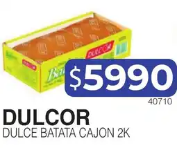 Masivos Dulcor dulce batata cajon 2k oferta