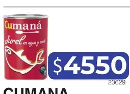 Masivos Cumaná jurel en agua y aceite oferta