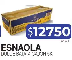 Masivos Esnaola dulce batata cajon oferta