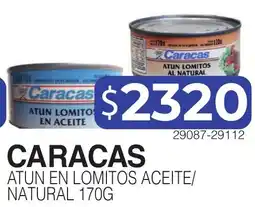 Masivos Caracas atun en lomitos aceite/ natural oferta