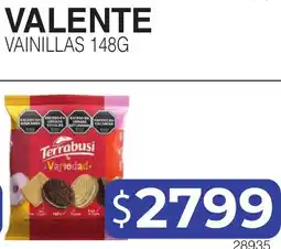 Masivos Terrabusí vainillas oferta
