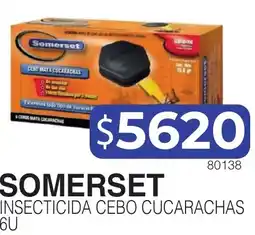 Masivos Somerset insecticida cebo cucarachas oferta