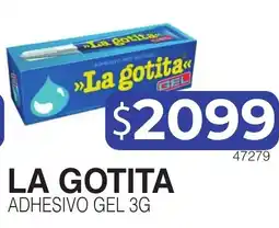 Masivos La gotita adhesivo gel oferta