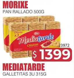 Masivos Morixe pan rallado oferta