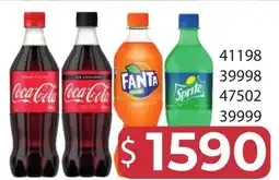 Masivos Coca cola fanta sprite oferta