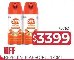 Masivos Off repelente aerosol oferta