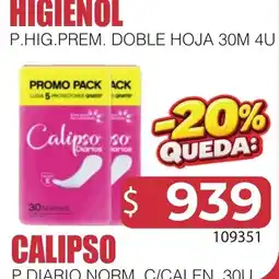 Masivos Calipso diarios normales oferta