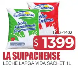 Masivos La suipachense leche larga vida sachet 1l oferta