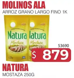 Masivos Natura mostaza oferta