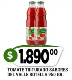 Supermercados Mayor Tomate triturado sabores del valle botella oferta