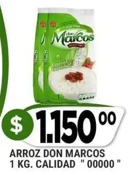 Supermercados Mayor Don marcos arroz oferta